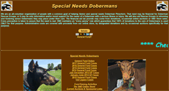 Desktop Screenshot of doberman911.org